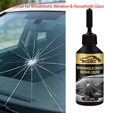 Auto Glass Repair Kit Windshield Crack Chip Repair Liquid Window Scratch Remover