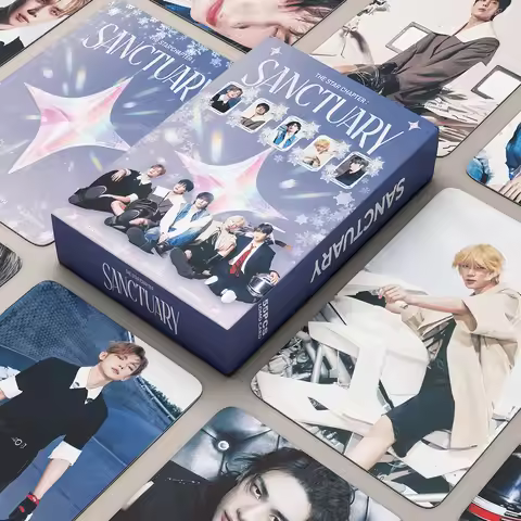 55Pcs Idol New Series 7TH YEAR A Moment Of Stillness In The Thorns Lomo Card HUENINGKAI TAEHYUN BEOM