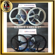 KAYAMA SPORT RIM MODENAS KRISS I 3 BATANG WITH BEARING BUSH KRISS 100 KRISS 110 CT100 MR1 1.40 X 1.6