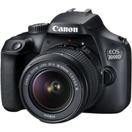 Canon EOS 3000D DSLR Camera with 18-55 III Lens
