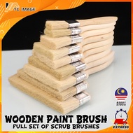 1", 1.5", 2", 2.5", 3", 4", 5", 6" Paint Brush Synthetic 100%, Halal (Log)