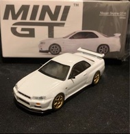 改裝 R34 - Nissan Skyline GTR R34 1/64 Mini GT (非Inno64)