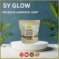 ◩ ◬ SY GLOW 24K GOLD LUMINOUS SOAP AND LOTION
