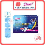 COVER PRODUCT NAME - Pack of 3 35cm DIANA SENSI COOL FRESH SUPER NIGHT BVS - Night Cool Sanitary Nap