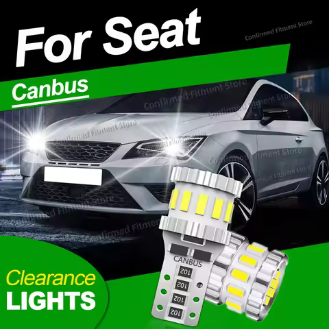 2PCS LED Clearance Light T10 Canbus For Seat Leon 1M 1P 5F Ibiza 6L 6J 6P Alhambra Altea Ateca Arona