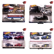 PROMO!!!!!!!!!!! Mobil Hotwheels Hot Wheels Diecast Team Transport Twin Pack Car Culture