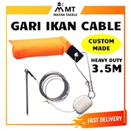 GARI IKAN / GARI SIAKAP /GARI IKAN CABLE SET 3.5M