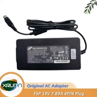 Genuine FSP FSP150-ABBN3 Switching Power Adapter Charger 19V 7.89A 4 PIN DIN  For Getac Laptop Power