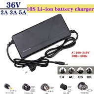 36V 2A 3A 5A Lithium Electric E-Bike Charger 42V 2A 3A 5A 10S E-Bike Scooter Bicycle Li-Ion Charger With DC Connection