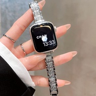 Dây Đeo Đồng Hồ Apple Watch 38mm-49mm Series 9 8 7 6 SE 5 4 3 Nữ Chất Liệu Hợp Kim Thời Trang Kiểu D