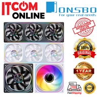 JONSBO ZA-120B ZB-120W 120MM ARGB ZA-360B 360MM ARGB CASING FAN BLK/WHT