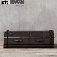 Industrial Canvas TV Console RICHARDS TRUNK