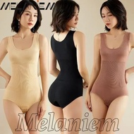 Full Body Shaper Bodysuit - Female Waist Trimmer Skims - Seamless, Sleeveless, Large Size - Tank Top
