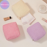 Alittlesetrtop Toiletry Bag Sanitary Pad Pouch Pad Pouch Cute Cosmetic Storage Pouch Cable Case SG