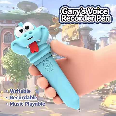 2026 Zootopia 2 Gary the Snake Voice Recorder Pen from Zootopia 2 Recording Cosplay Prop and Student