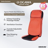 [NEW] OGAWA Mobile Seat XE Duo Pro Portable Massage Cushion (Cherry Red)