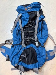 Nikko 藍色 行山露營背包 70L 半價出售