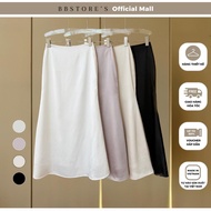 BBSTORE’S Elegant Long Flared Silk Skirt - V3578