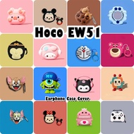 【imamura】For Hoco EW51 Case Fashion Cartoon Soft Silicone Earphone Case Casing Cover NO.1