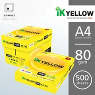 A4 PAPER Ik Yellow A4 PAPER 80/70gsm