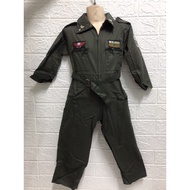 Kids Pilot Suit Solid Color (Bear Suit)