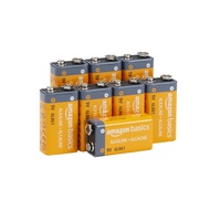 (SG Ready Stock) Amazon Basics 9V Battery 9 Volt Alkaline Batteries
