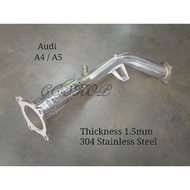 Audi A4 / A5 (B8) downpipe (stainless steel)