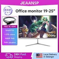 JEAANSP Monitor PC 24 Inch Borderless 75HZ 1080P LED Flat Computer Monitor 25" Gaming Monitor Murah 