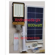 Lampu jalan tenaga surya 800w tanpa PIR sensor gerak