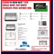 FUJIOH FZ-SN50-S63T    TOP MOUNT SINK