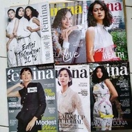 majalah Femina edisi 2017 majalah Femina edisi 2018 majalah Bekas Majalah FEMINA edisi 2019 majalah 