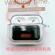 【Stock Ready】Transparent TPU Earphone Soft Cases Compatible For HUAQIANGBEI A8Pro&A9Pro&5&6 Cover