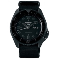 [Watchspree] [JDM] Seiko 5 Sports (Japan Made) Automatic Black Nylon Strap Watch SBSA025 SBSA025J