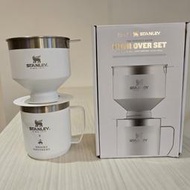 Stanley不繡鋼經典咖啡濾杯套裝（白色）