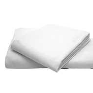 Bed Sheet White or Blue Flat Sheet
