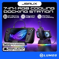 JSAUX HB0705 USB-C 7-in-1 RGB Cooling Docking Station HDMI 2.1 4K@120Hz 100w Fast Charge