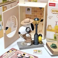 MINISO Miniso Snoopy Series My Story Theme Blind Box Figurine Desktop Cute Ornament/4.14
