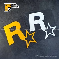 Ready Stock JDM Modified Video Game Merchandise GTA5 Speed R Star Sticker Body Scratch Sticker Fuel 