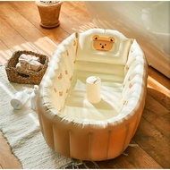 New Portable Children's Inflatable Swimming Pool Newborn Bath Foldable Baby Bathtub Bathtub