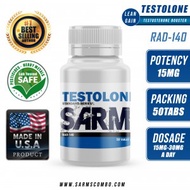 SARMs COMBO RAD-140 TESTOLONE