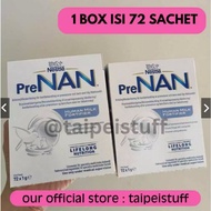 PreNAN HMF Human Milk Fortifier Nestle Box Premature BOX BBLR contains 72 sachets (Ready Stock New)