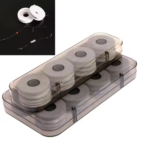 8/16 Axes Foam Spools Line Box Winding Board Fishing Line Shaft Fishing Lure Hook Rig Bait Storage C