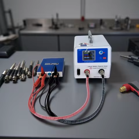 Heltec 10A-50A Charge/Discharge Battery Capacity Tester for 18650/21700 LiPo/LiFePO4 5V/30V Electron