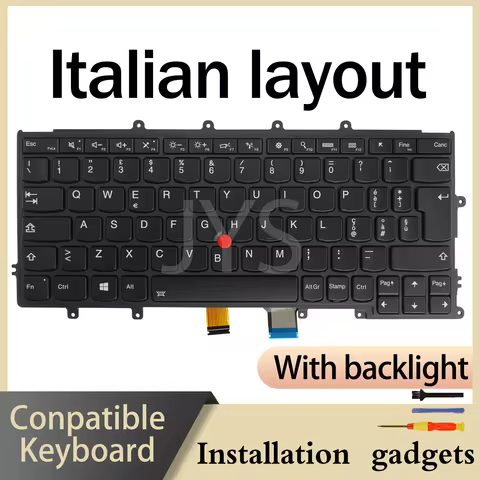 For Lenovo Thinkpad X230S X240 X240S X250S X250 X260 X270 04X0199 Backlit Keyboard IT LA PT UK US RU