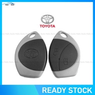 Car Remote Control Key Cover Case Cobra Alarm For Toyota Vios - 2 Buttons