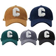 ART BOX | Artbox/Omt Womens Corduroy Ball Cap C-Logo Mens Couple Baseball Cap