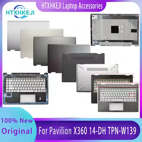 New For HP Pavilion X360 14-DH TPN-W139;Replacement Laptop Accessories Lcd Back Cover or Palmrest or