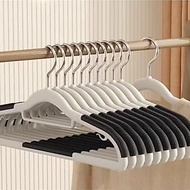 Non-Slip Space-Saving Plastic hangers with 36° Rotatable Padselenium-Heavy Duty الوحيدe-r for Shirt 