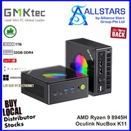 (ALLSTARS) GMKtec NucBox K11 AMD Ryzen 9 8945HS | 32GB DDR5 | 1TB | Win 11 Pro | Oculink (3 Years Wa