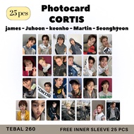 Cortis Photocard selca selfie Premium lomo card 260 gsm Photocard james Juhoon keonho Martin Seonghy